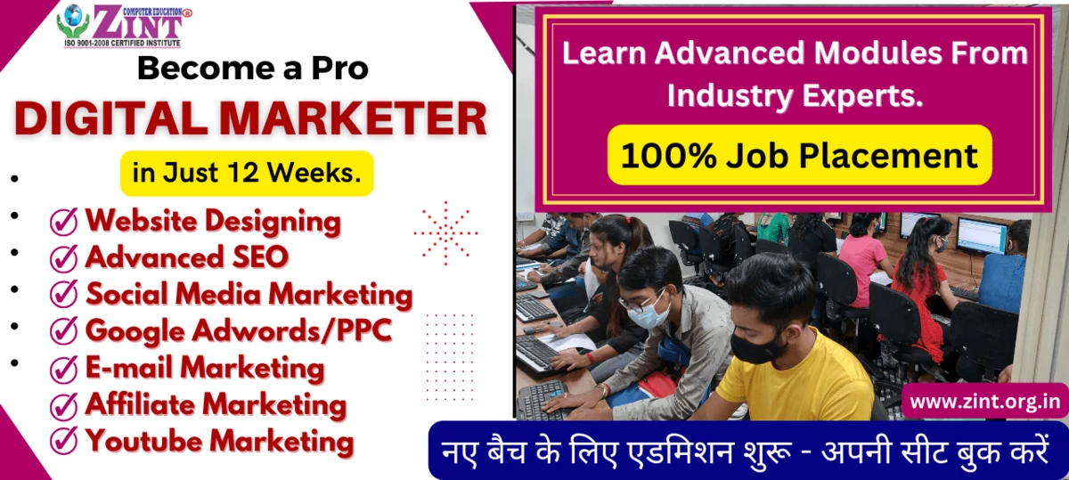 Learn Digital Marketing Course - ZINT